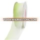 High Quality Stylishe Gradient Soft Green ColorNylon Sheer Organza Ribbon