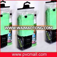 plastic PVC/EVA hook bag for clothes and underwear packing